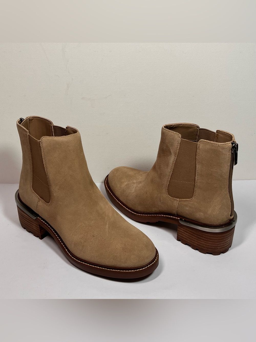 Vince Camuto Kelivena Suede Chelsea Boots
